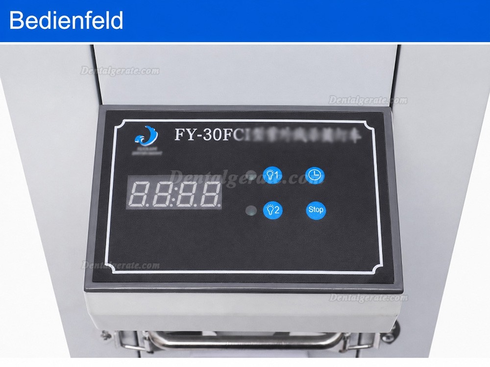 FY 120W-220W Tragbare UV + Ozon-Desinfektionslampe UV-Sterilisatorwagen 253,7 nm